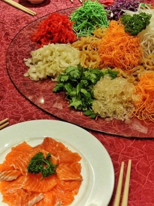 Chinese new Year fortune dishes