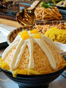Pate grillhouse dessert ala korean bingsu mango